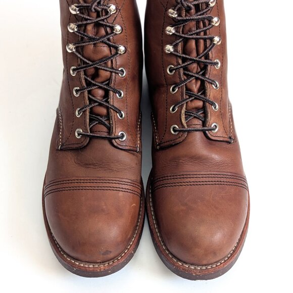 Red Wing Heritage Iron Ranger Boots Style 8111 Size 11 - Picture 4 of 14